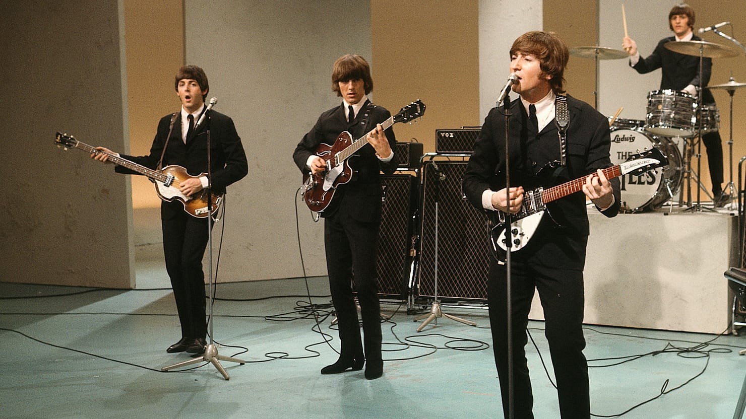 The Beatles,  Venus , 2005  Cut out, ink on paper